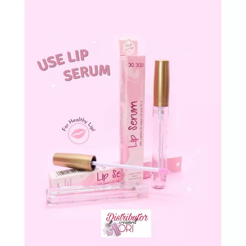 BPOM ORIGINAL TERBUKTI|Moisturizing glossy pink natural // lip mask original Xiu-xiu lip serum lip p