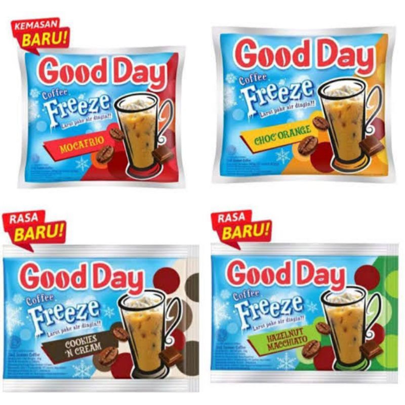 

Kopi Good Day Frezee 5x30gram