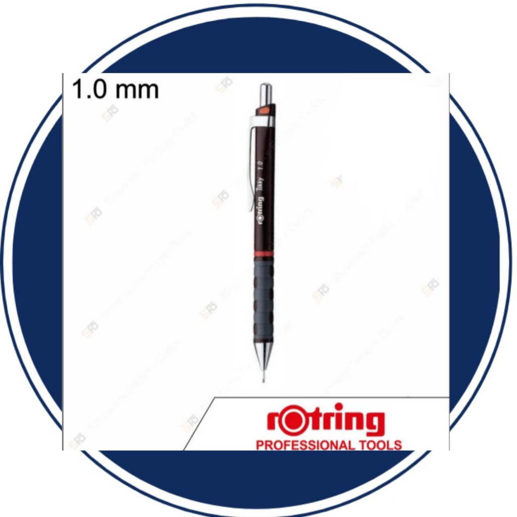 

pensil mekanik rotring 1,0 mm tikky burgundy