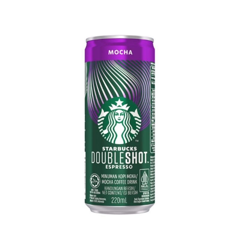 

Starbucks doubleshot mocha kopi instan kaleng 220 ml