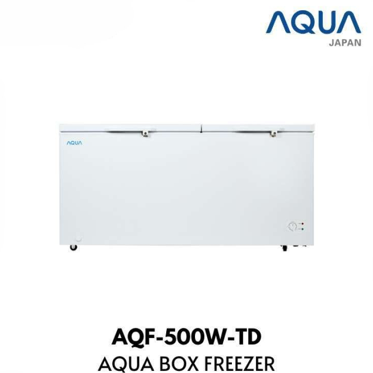 Chest Freezer AQUA Lemari Pembeku 478 liter AQF 500 WTD Garansi Resmi