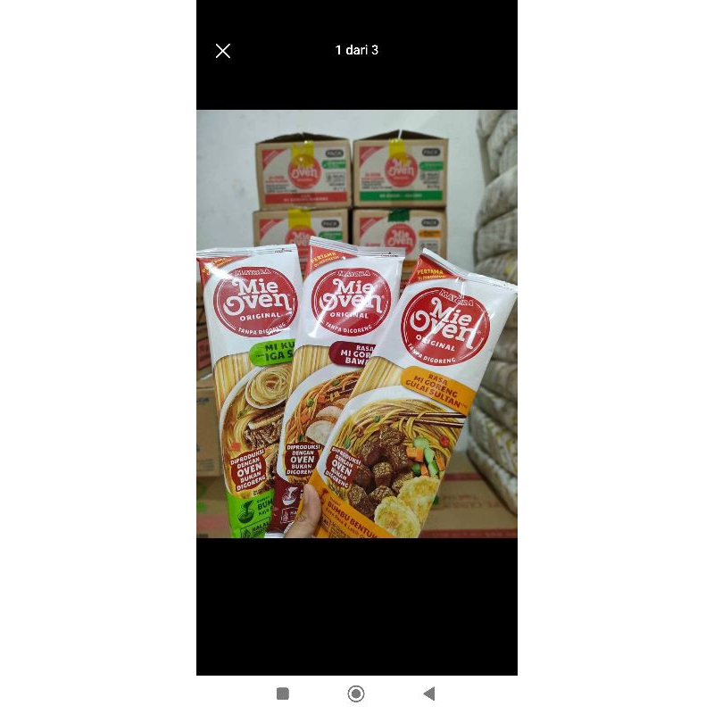 

mie oven rasa mie goreng bawang