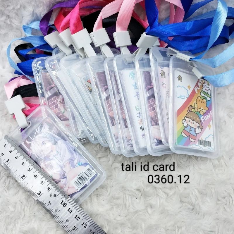 

Tali Id card polos Mika 1 pcs tempat kartu tali