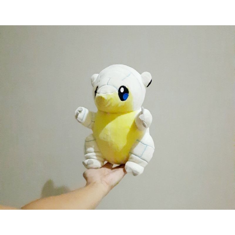 Boneka Pokemon Unik Sandshrew Size 30 cm/ Boneka Pokemon/ Sandshrew