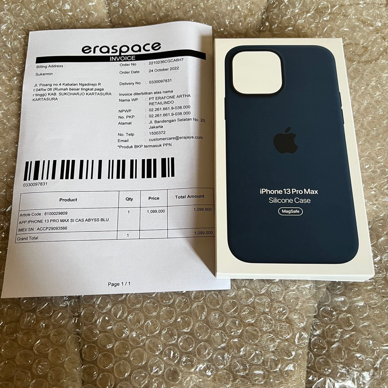 Apple Silicon Case iPhone 13 Pro Max Original iBox