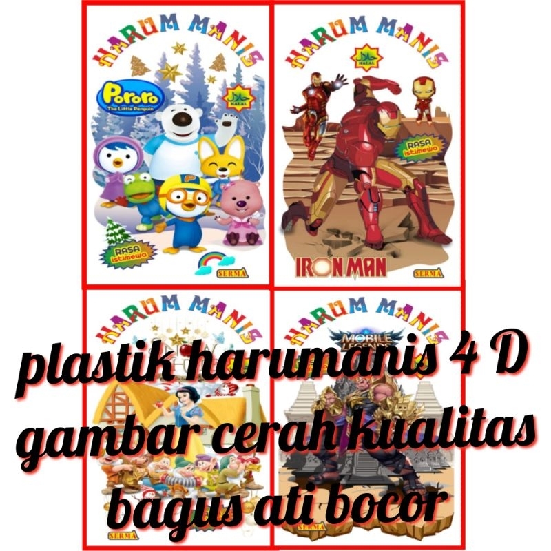 Plastik harumanis / Plastik harum manis / Kantong Plastik harum manis / Kemasan Plastik harum manis