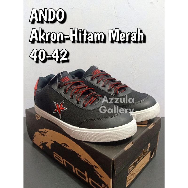 Azzula - Sepatu Ando Pria - Sepatu Sekolah - Sepatu Kerja - ANDO TOTOMO - ANDO ROLAND - ANDO AKRON