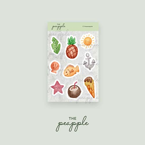 

The Peapple Stiker / Sticker tema business bisnis media sosial social media 06-005-B