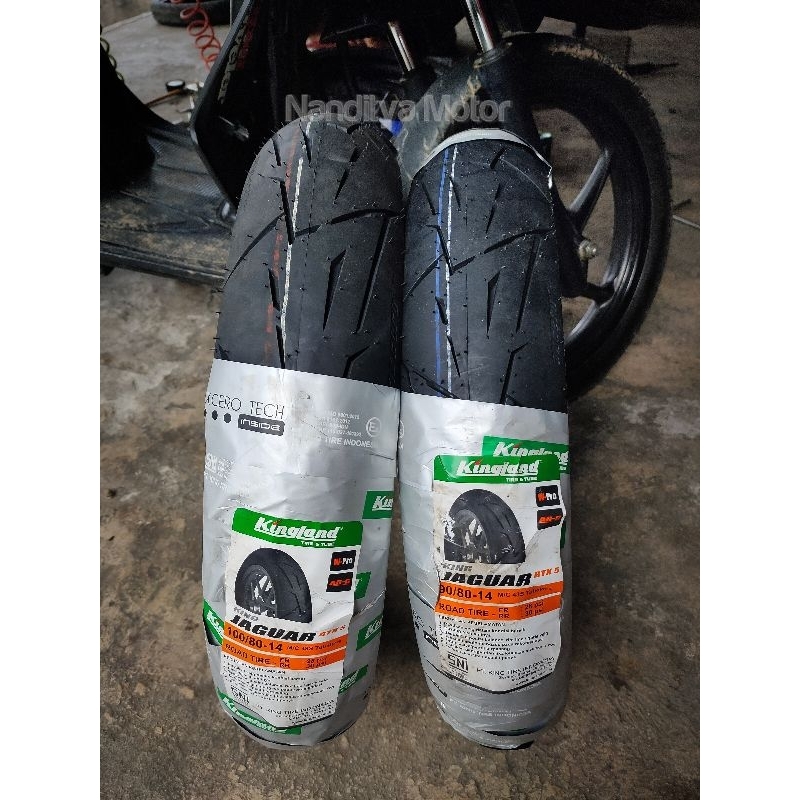 Ban Matic KINGLAND RTX5 90/80-14 100/80-14 Tubeles matic