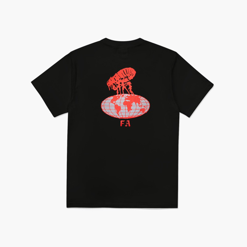 T shirt Fucking Awesome Flea The World Tee Skateboading