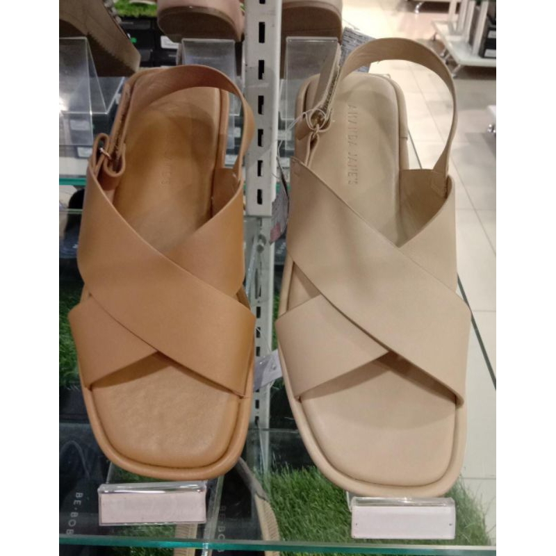 sandal wanita flat gladiator || sandal wanita brand amanda janes