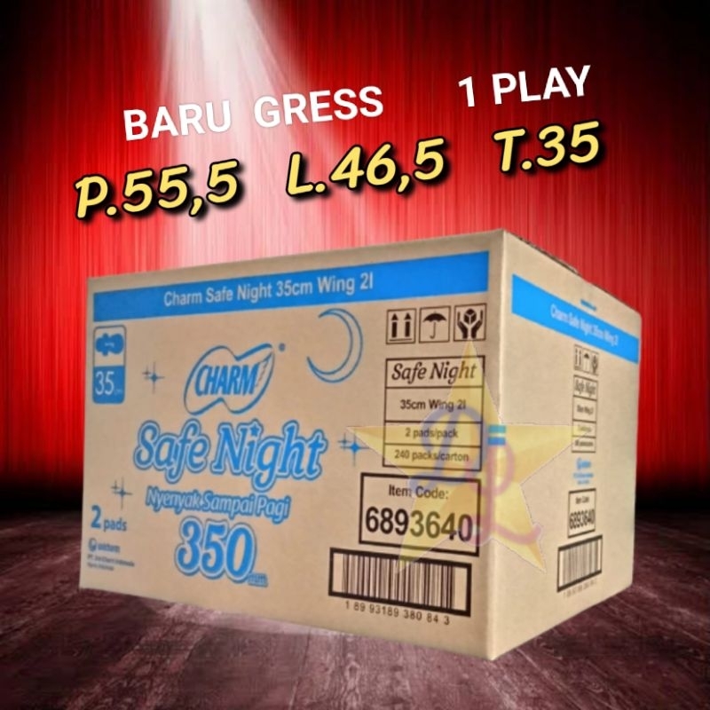 

kardus 1 ply baru gress