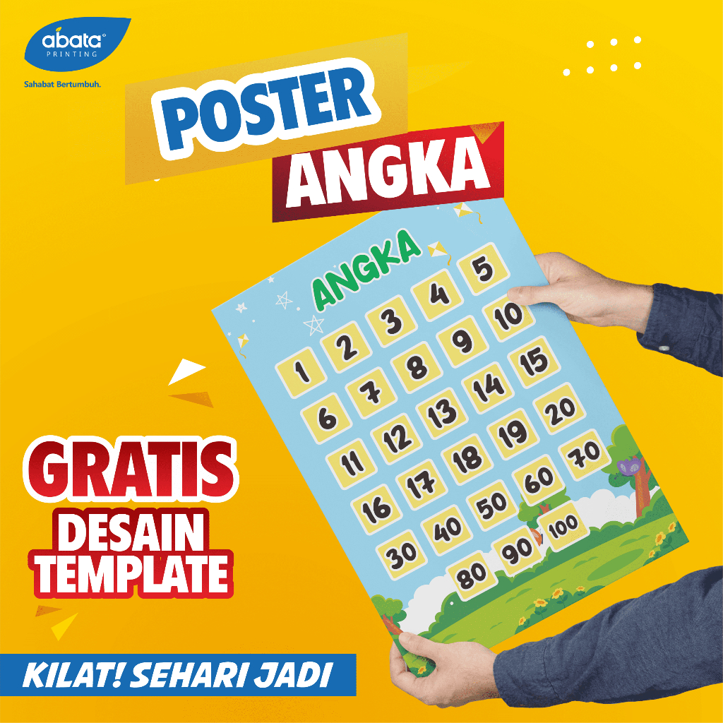

Poster NUMBER Edukasi Sekolah Pendidikan Anak TK PAUD SD