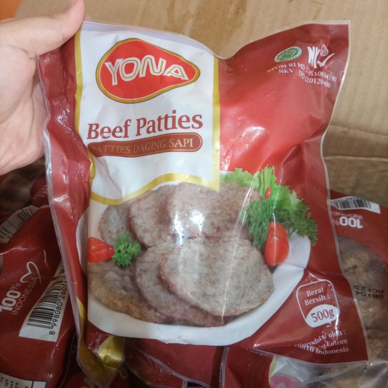 

Yona Beef Patties 500g