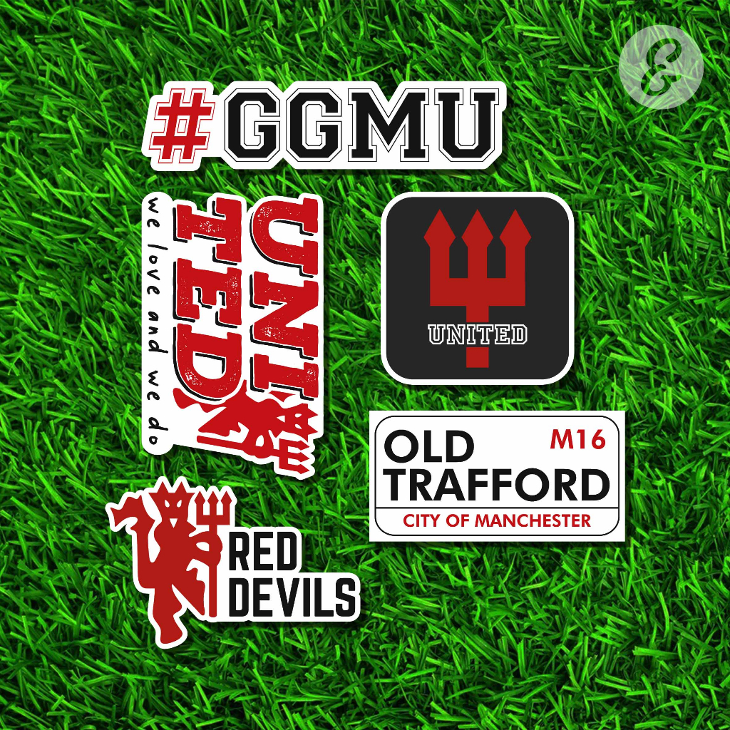 Stiker Manchester United - Koleksi Stiker Bola Terlengkap
