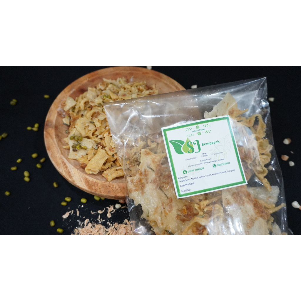 

SJ Rempeyek | Peyek Kacang