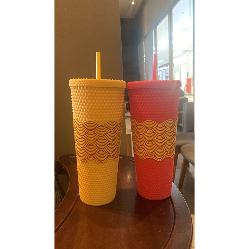 STARBUCKS ORANGE STUDDED (CHINESE NEW YEAR VERSION)