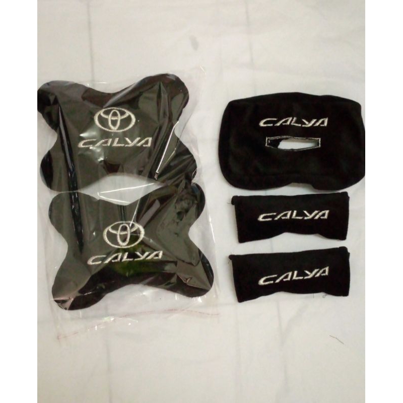 bantal mobil aksesoris interior mobil calya