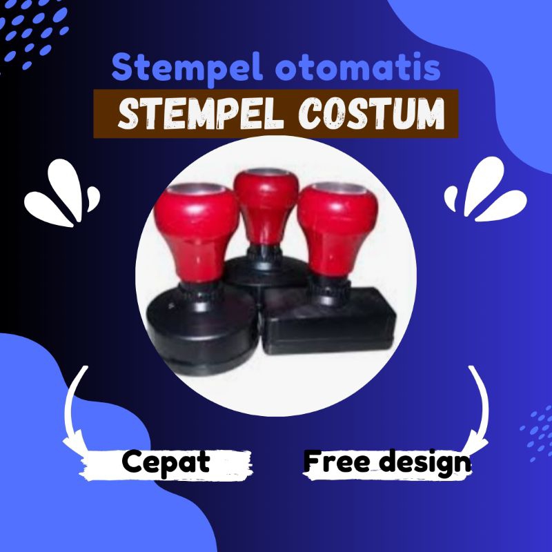 

STEMPEL COSTUM/STEMPEL FLASH/STEMPEL OTOMATIS