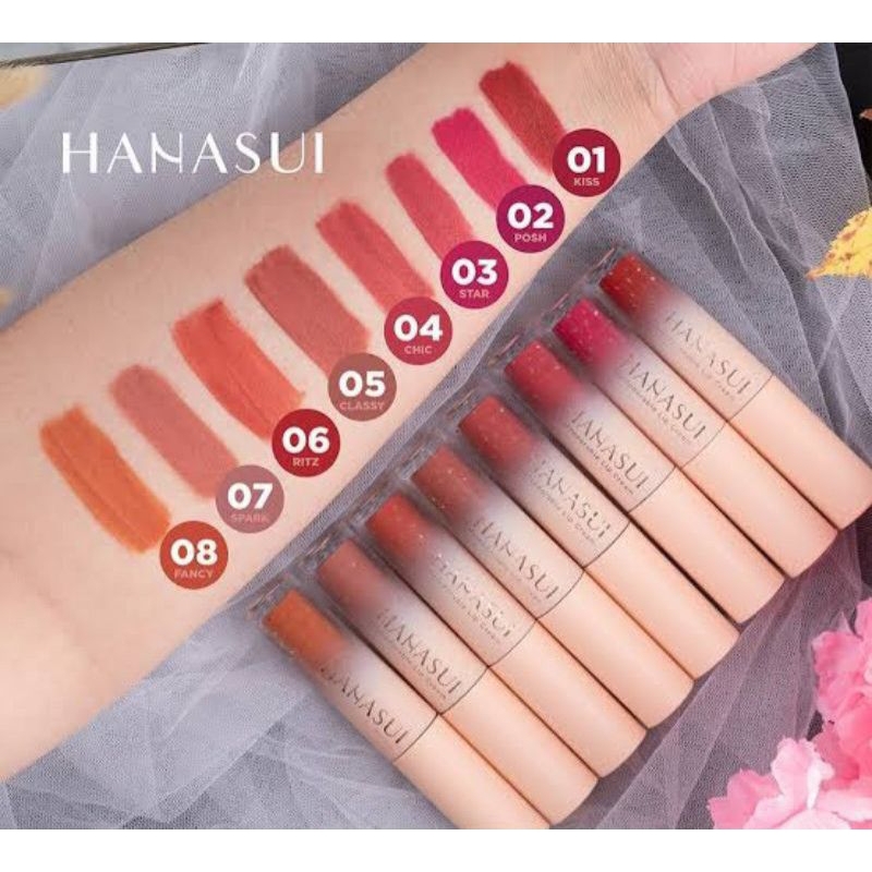 lipstik hanasui matte dorabel lipstik hanasui boba lipstik hanasui promo lipstik matte OMG lipstik m