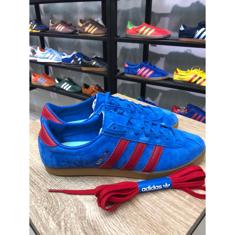 ADIDAS LONDON [BLUE/RED] #IG5407 HAGUSNEAKER GARANSI 100% ORIGINAL