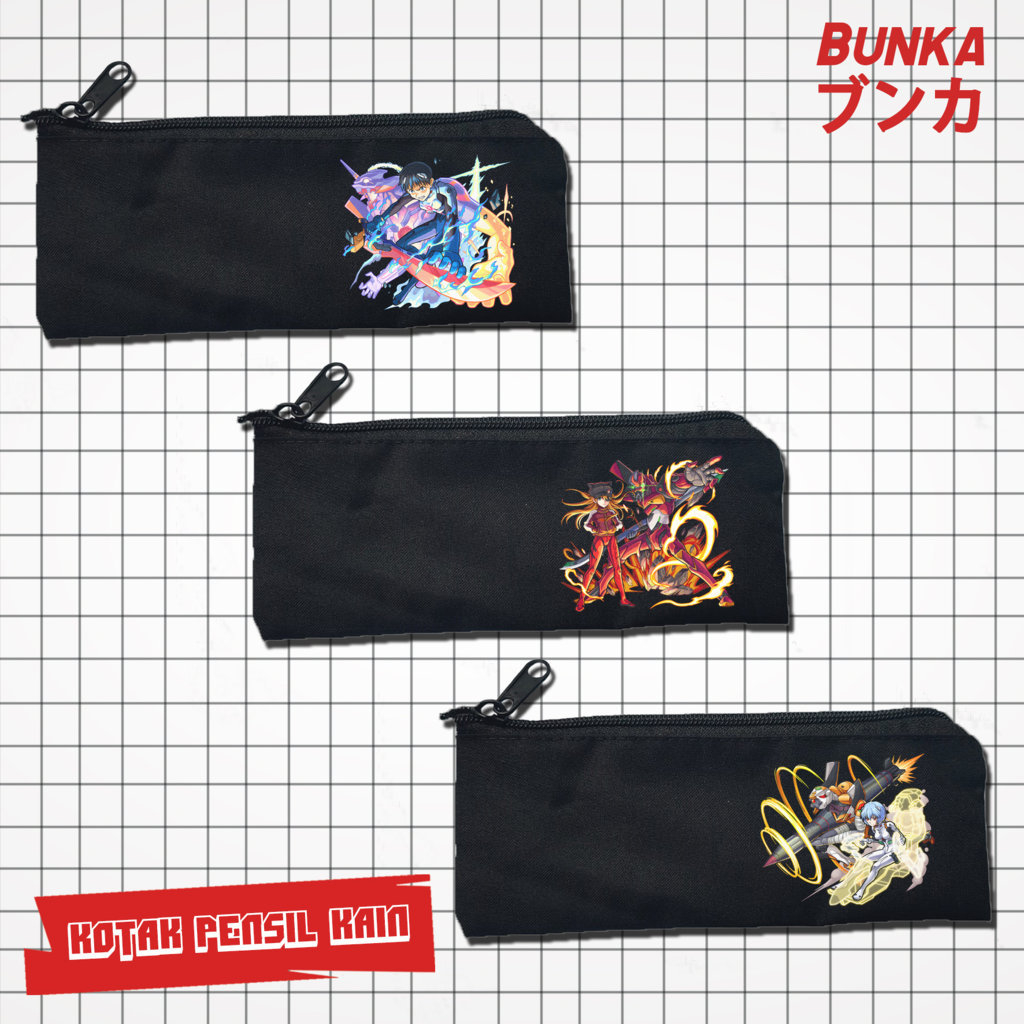 

Pouch Tempat Pensil Anime Evangelion Murah Bahan Kain Souvenir Pernikahan Bisa Bayar Ditempat cod