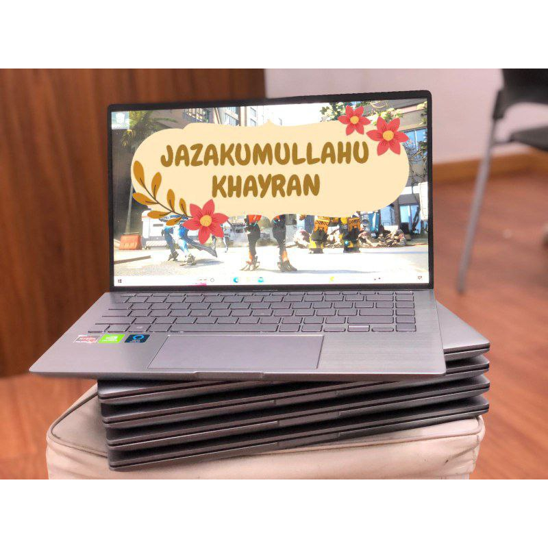 Laptop Second Murah - ASUS ZenBook UX4341-Q407IQ Ryzen 5 4500U - RAM 8 GB - SSD 256 GB