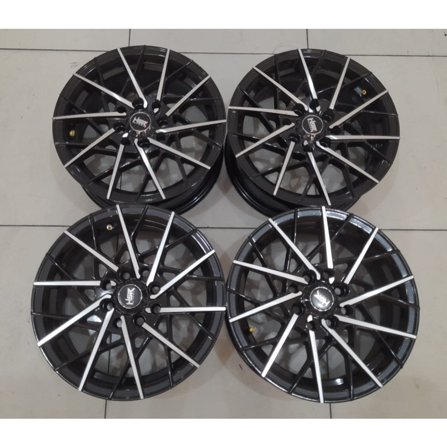VELG MOBIL SECOND ATSUKO HSR RING 14 LEBAR 6 PCD 8X100/114,3 (BRIO,AGYA,SIRION DLL)