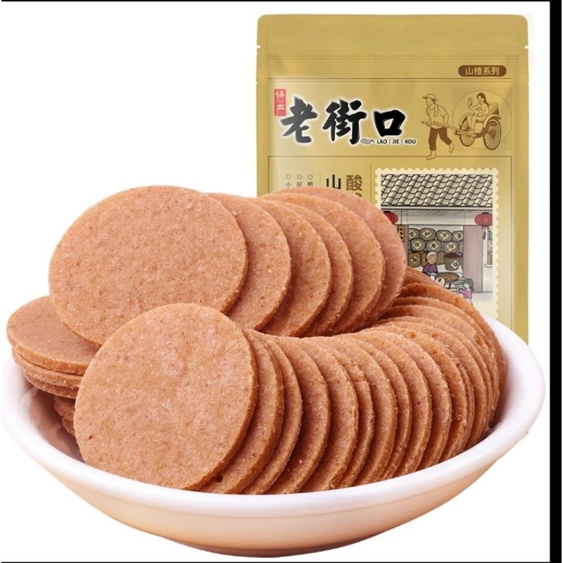 

sancha tipis laojiekou 250g / hawthorn 老街口山楂片250克