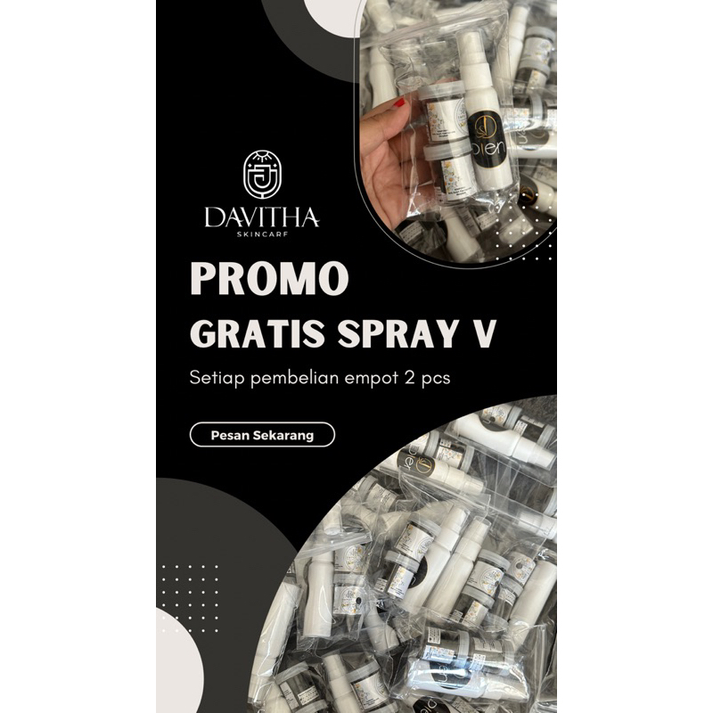 

DIEN PROMO BUNDLING EMPOT PENGANTIN FREE SPRAY V