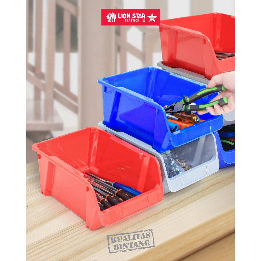 Lion Star Navara 100 200 300 400 500 Tempat Perkakas Stroge Penyimpanan | tempat baut JX-32 , JX-33 