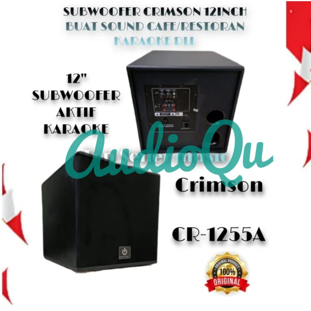 Subwoofer aktif Crimson CR 1255A