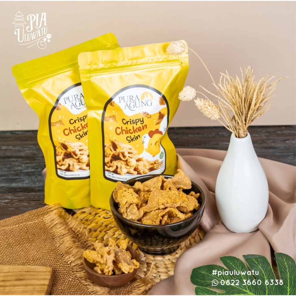 

Pura Agung Chicken Skin / Kulit Ayam Crispy