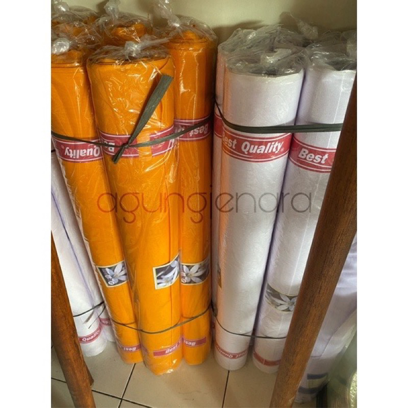 KAIN KASA 1ROLL | Putih | Kuning