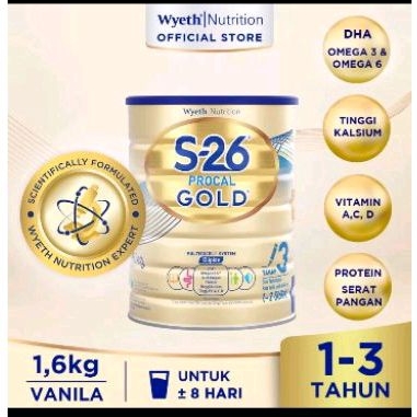 S26 PROCAL GOLD TAHAP 3 1600GR