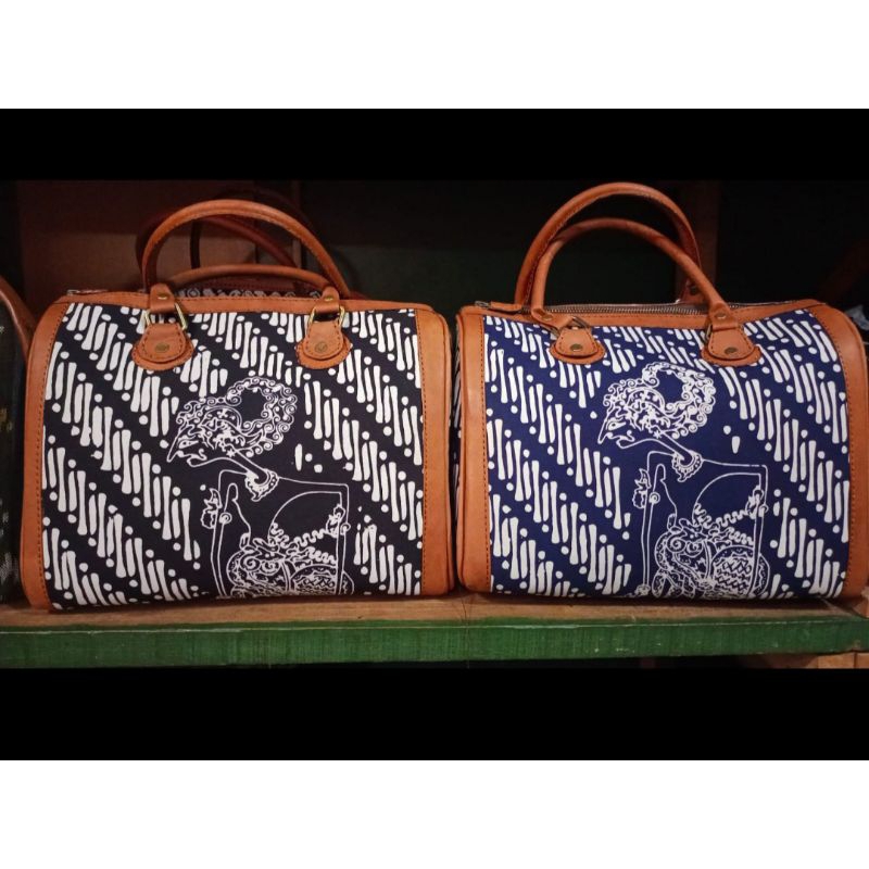 TAS SPEDDY BATIK WAYANG/TAS KULIT/TAS KERJA/TAS BATIK/TAS SELEMPANG/ TAS KULIT SAPI