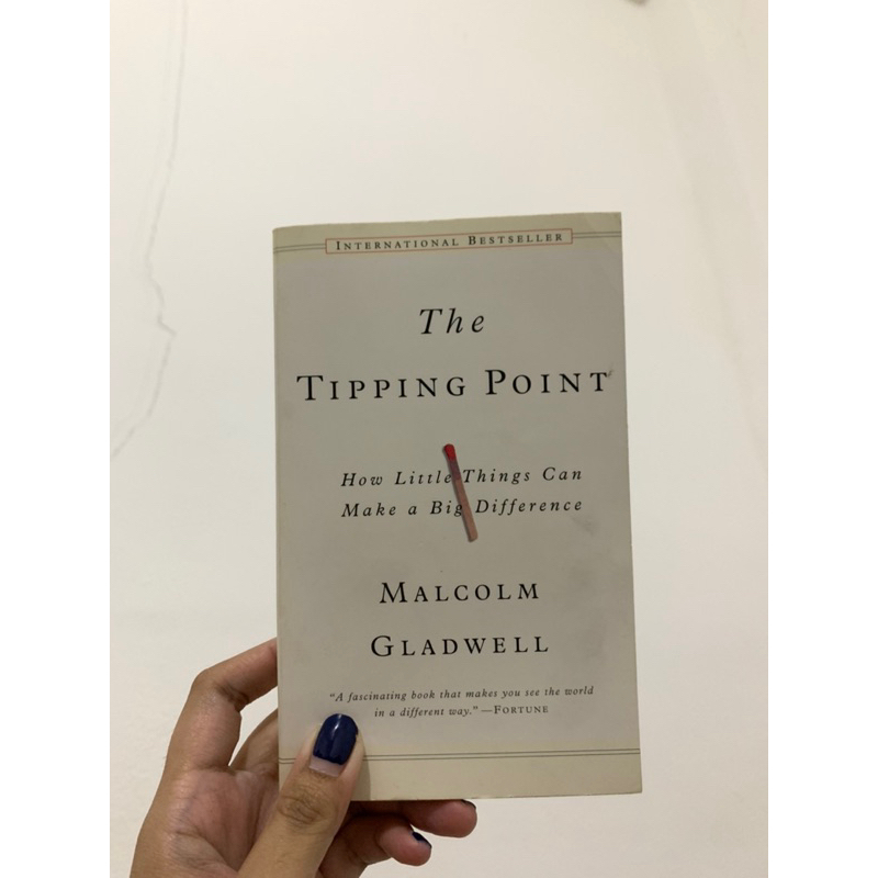 [PRE-LOVED] The Tipping Point - Malcom Gladwell (Imported Books, ENG)