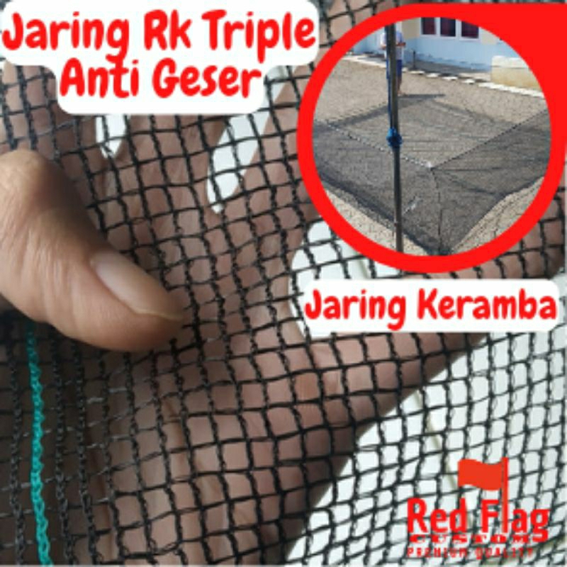 JARING RK3-BAR ( 3 LAPIS) ECER / WARING RK / JARING KERAMBA / WARING KERAMBA / JARING IKAN / WARING IKAN / JARING / WARING