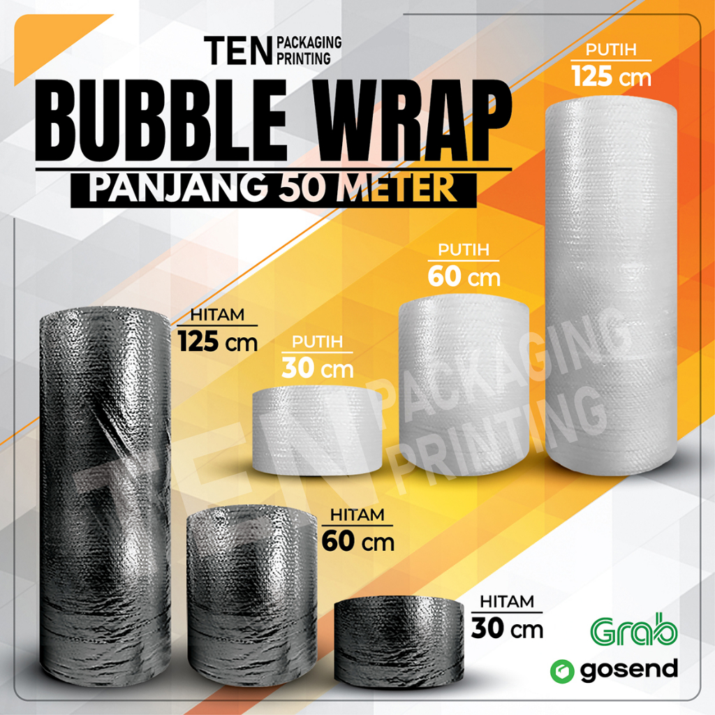 

[KHUSUS SAMEDAY] Bubble Wrap 30cm x 50m Termurah / Plastik Packing Online Shop Per Roll