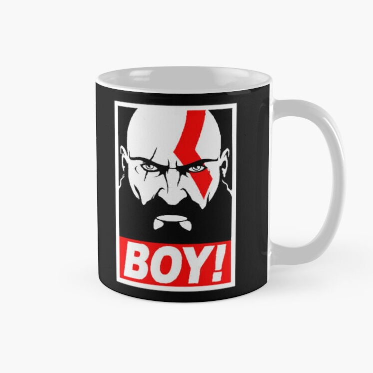Mug Keramik Boy God of War Gift Men Women
