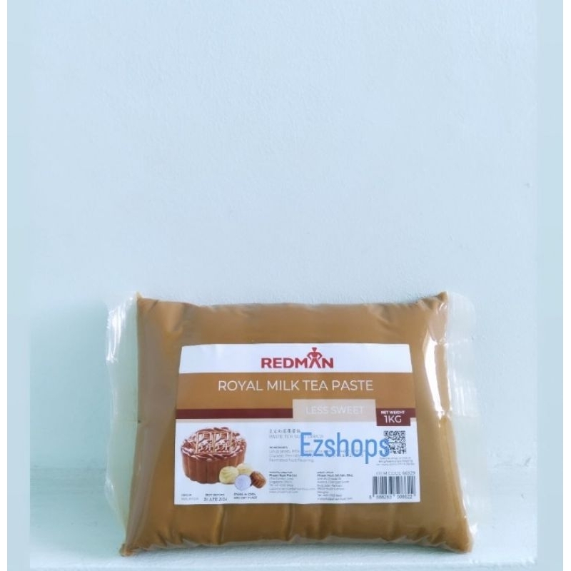 

Royal Milk Tea Less Sweet Redman 1 kg Filling / Isian Mooncake