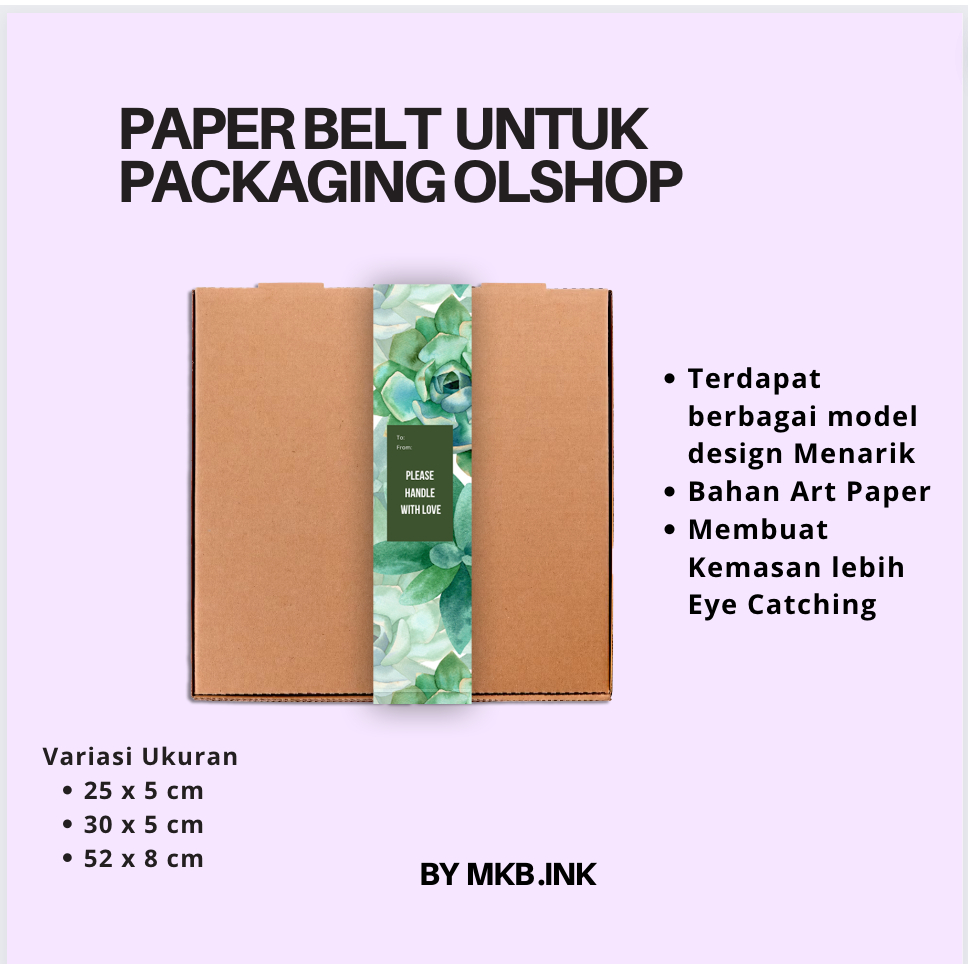 

Paper Belt / Paper Sleeve / Label Segel Box / Packaging Sleeve