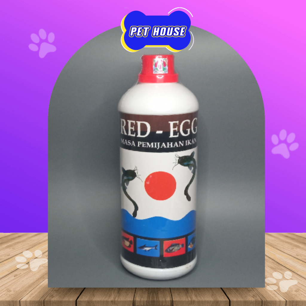 RED EGG 1L - OBAT PEMIJAHAN IKAN LELE VITAMIN IKAN KOI VITAMIN IKAN LELE VITAMIN IKAN NILA IKAN