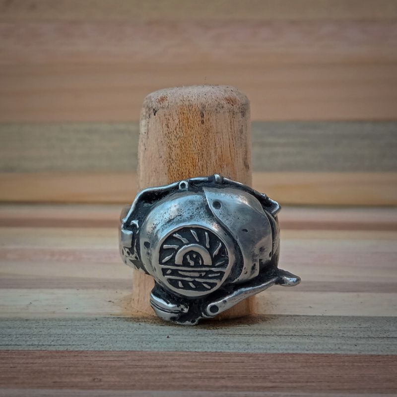vespa machine ring , ring skull , skull ring , sculpfact , cincin , cincin tengkorak , metalwork , m
