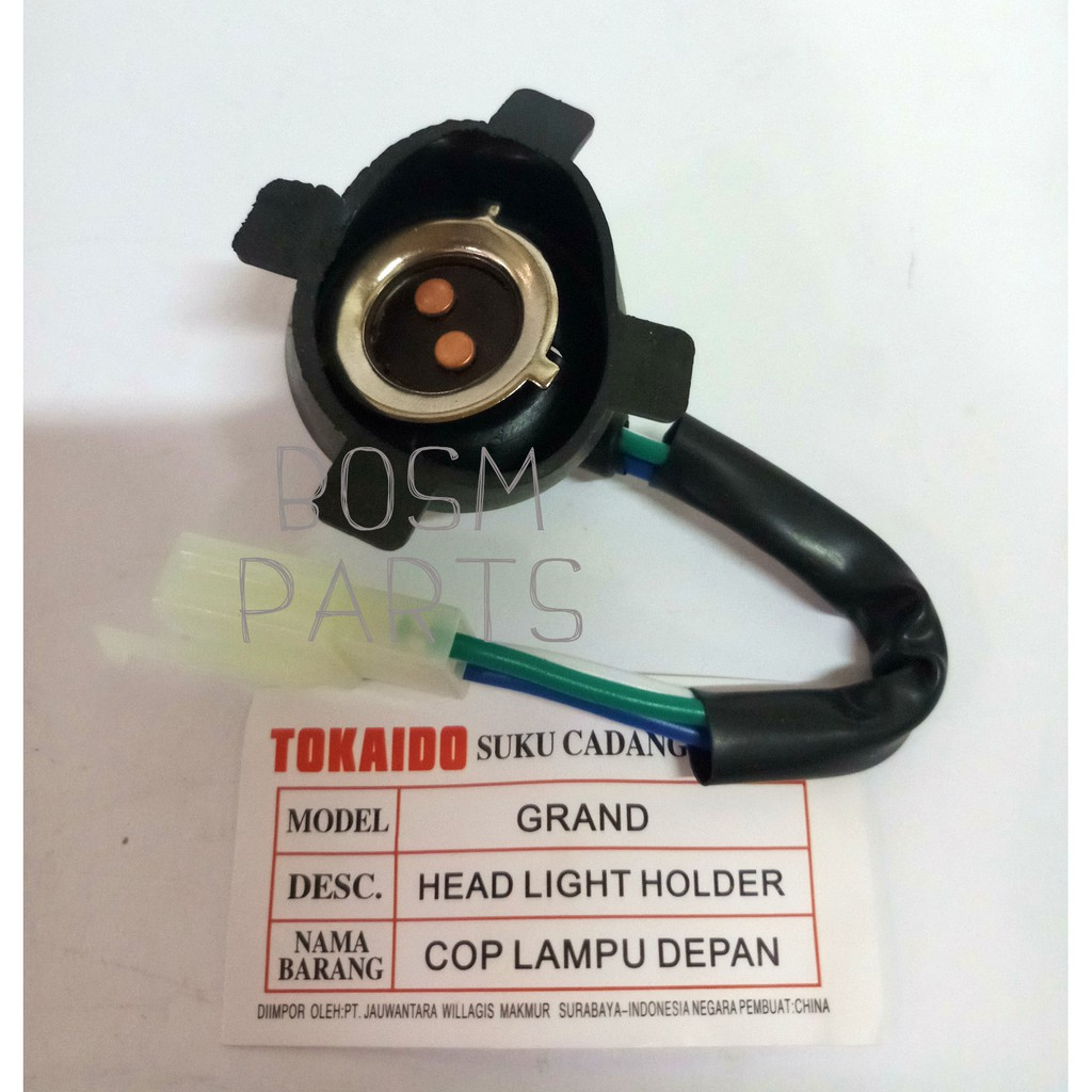 SOKET PITING LAMPU BOHLAM DEPAN GRAND