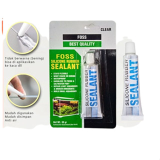 

lem kaca aquarium 30gr lem silikon lem sealant aquarium