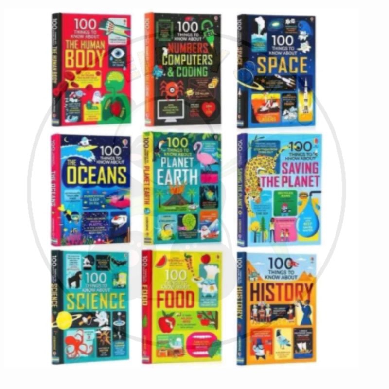 

Buku Usborne 100 Things To Know About (Tentang Pengetahuan)