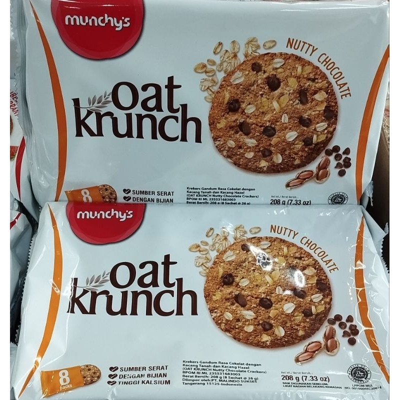 

Munchy's Oat Krunch Nutty Chocolate