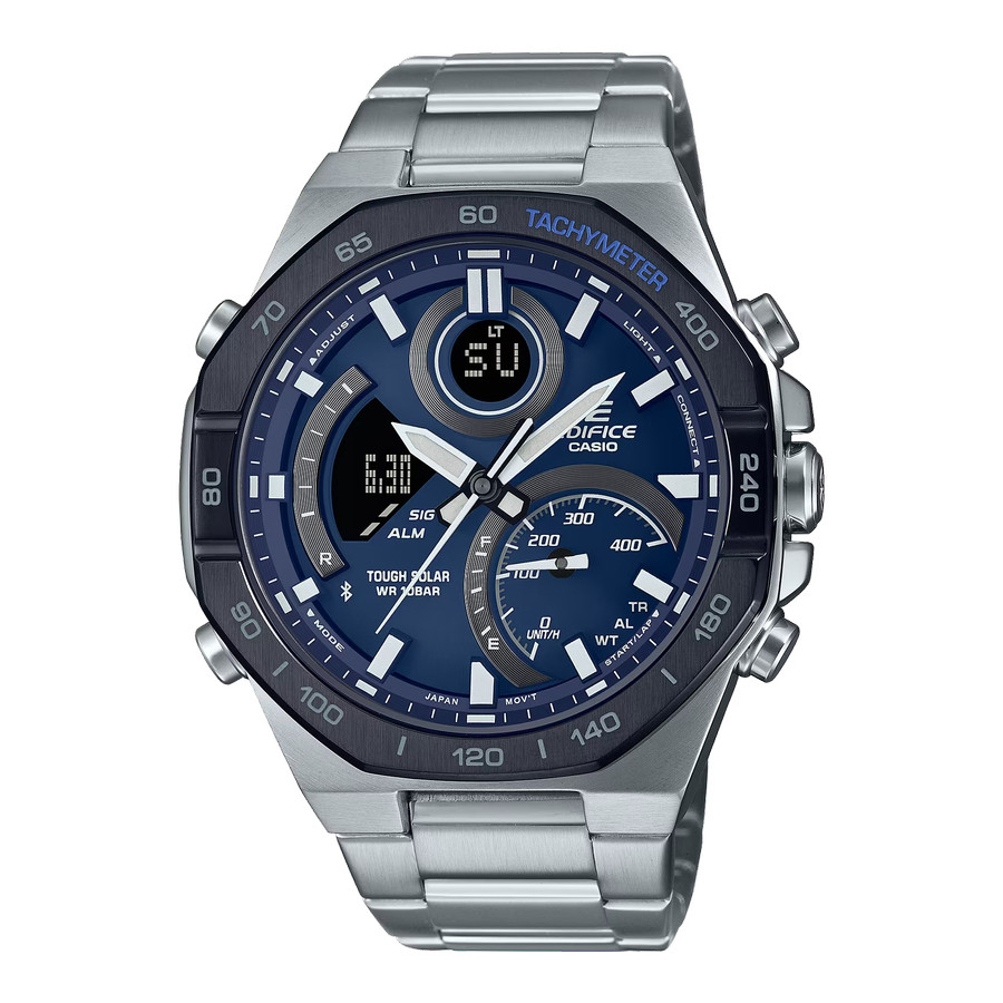 promo Casio EDIFICE ECB-950DB-2ADF Jam Tangan Pria Bluetooth ECB-950DB-2A