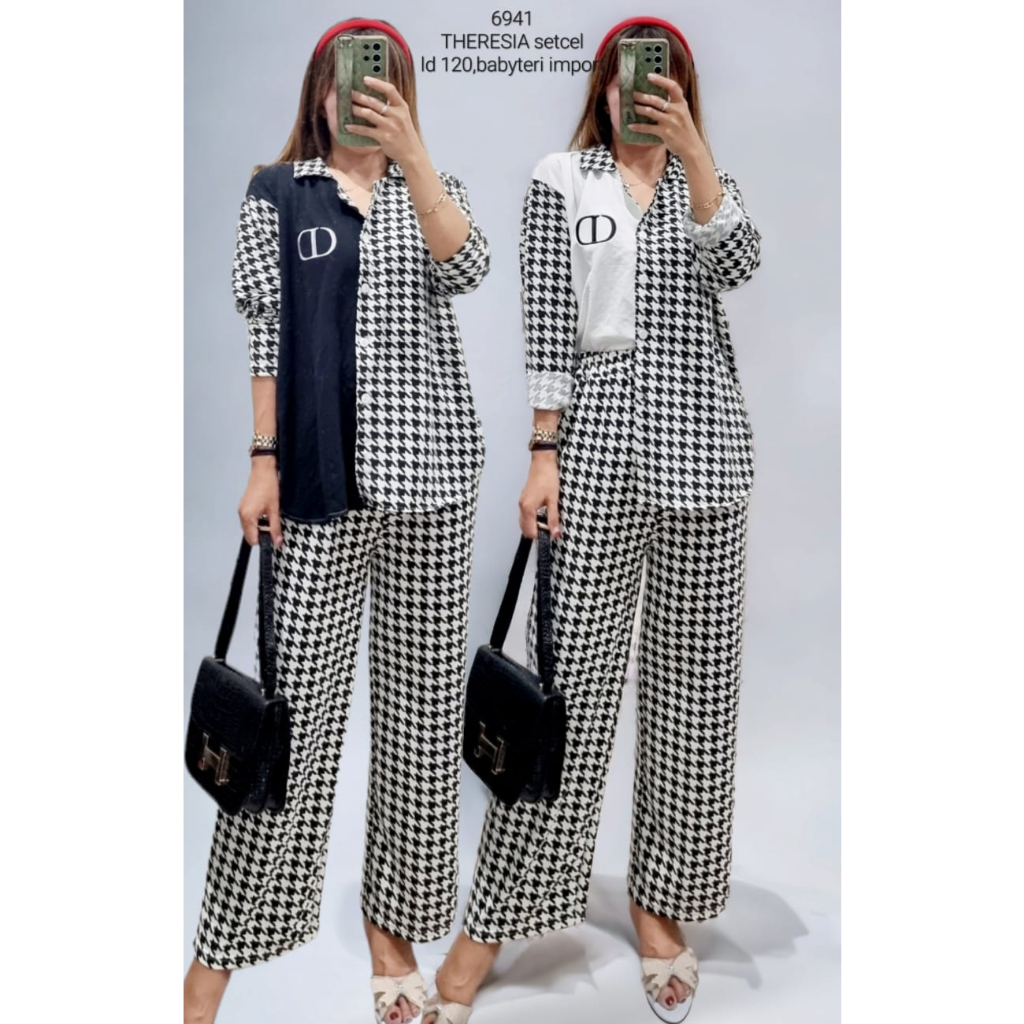 setelan celana wanita  branded import TERMURAH